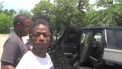 "God helps me get away from the Police. Well not this time..."