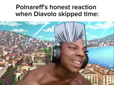 Imagine surviving the events of Part 3 just for fate to say "yeah now fight DIO 2 by yourself"