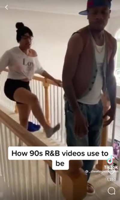 How 90s R&amp;amp;B music videos used to be 😂