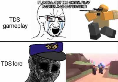 TDS gameplay Vs TDS lore