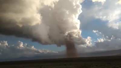 Tornado in Malarg&uuml;e, Argentina earlier today