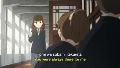 wholesome moment - K-ON live in classroom (full scene)