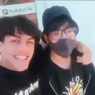 Con Matias Candia Mira