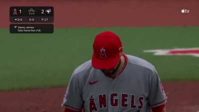 [Highlight] Danny Jensen also takes Lucas Giolito deep with a solo Homerun. Jays lead the Angels 2-1
