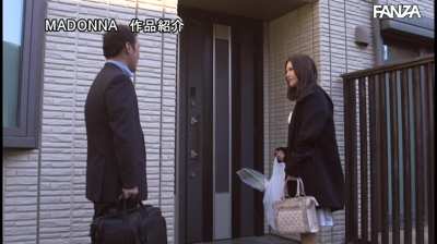 "I'm here to tell you that your husband is very close to losing his job, but you could help?" ... Ayaka Mutou in JUL-605