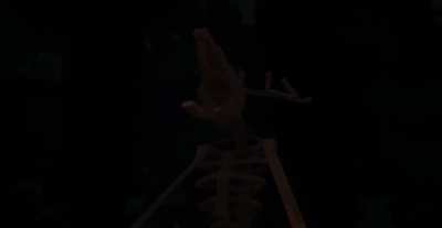 Woofie faces the Wendigo