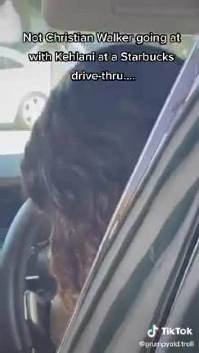 Herschel Walker&rsquo;s homophobic gay son, Christian, confronts pop-singer, Kehlani, at Starbucks Drive-Thru