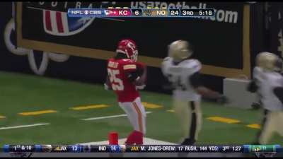 [Highlight] Jamaal Charles kicks it into high gear for a 91-yard TD