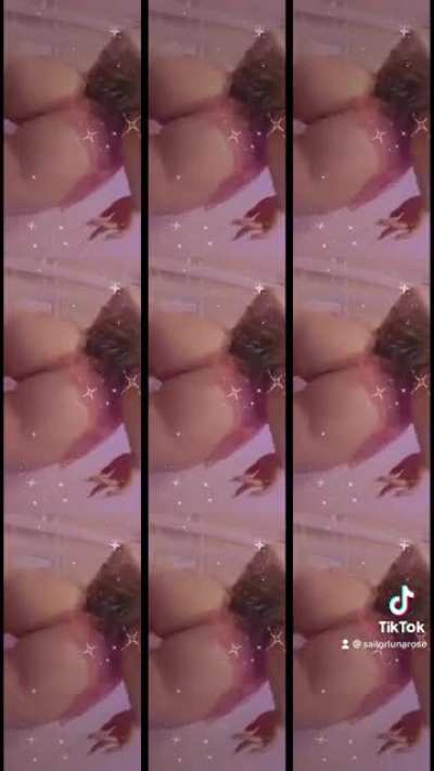 Can&rsquo;t believe tik tok hasn&rsquo;t removed this 🌸✨ My ass is so jiggly and juicy 💕