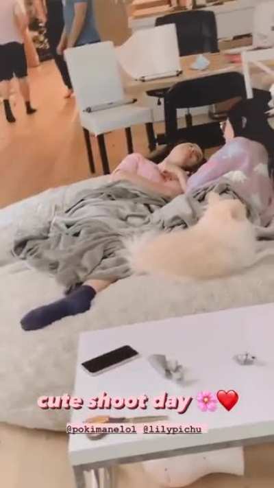 Lily &amp;amp; Poki enjoying their tier 3 sub moments