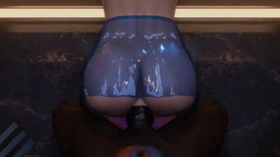Blue Moon POV fuck (Echiee, Volkor) [Cyberpunk 2077]