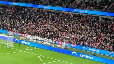 Sydney United 58 fans chant &ldquo;Za Dom Spremni&rdquo; during Australia Cup final