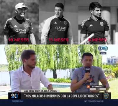 ''Como club tenes que tener claro que camino queres, si vamos a cambiar cada 1 a&ntilde;o, veremos cuando la pegamos...'' -Riquelme 2019