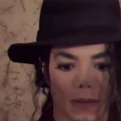 Michael Jackson's selfie video from the 90s.