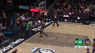 [Highlight] Jayson Tatum pickpockets KD and finishes the jam to seal the game