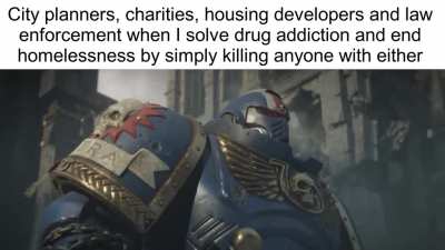 No need for socio-economics when blade and bullet does the job