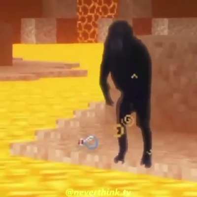 Monke swim