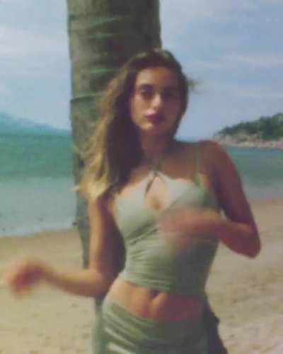 Saskia Jenkins in various states of undress