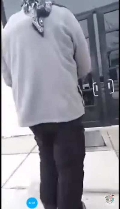 Man walks in police station armed with assault rifle and wearing bulletproof vest