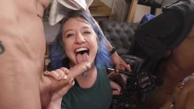 Camera lady getting her wish fulfilled