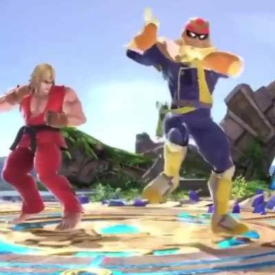 Captain Falcon&rsquo;s data had a special animation and this is what it was