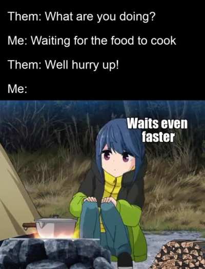 It's still not ready...