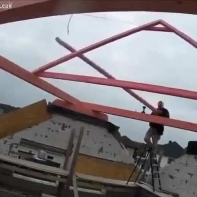 to brace this truss by myself