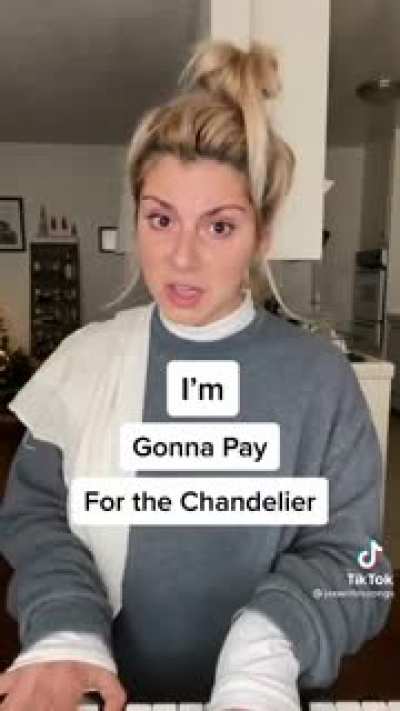 Do YOU have 300 grand? Because they definitely aren&rsquo;t going to believe her.