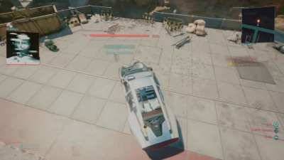 So you know that depressed Delamain car? Yeah i helped him out a little