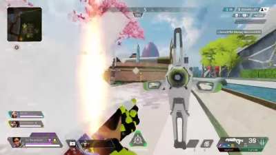 The risky Octane jump pad rotation from another angle
