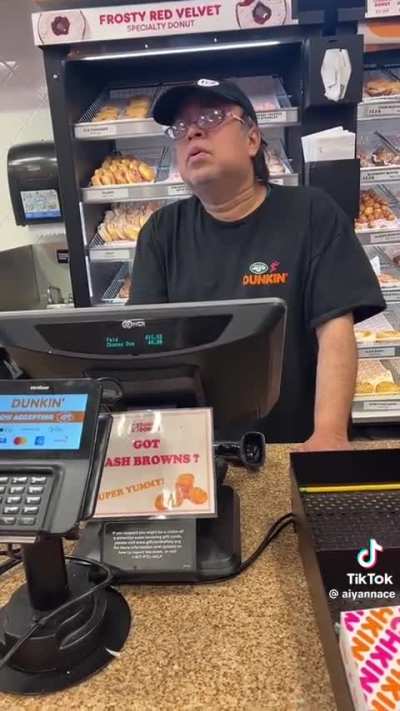 MC yells in a DONUT shop because they don&rsquo;t sell the footlong cookie
