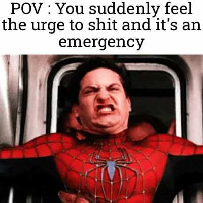 Peter....hold it in !!!!