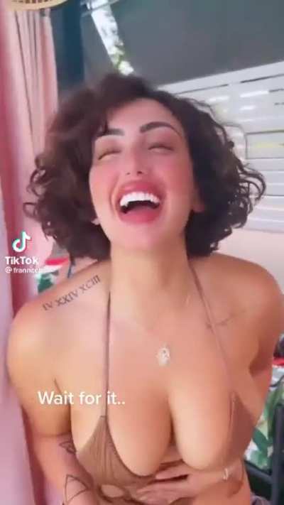 ITS IN HER NATURE TO SHOW THE GOODIES OFF 