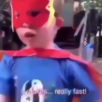 &ldquo;It makes... really fast!&rdquo;
