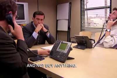 Customer Survey: Dwight vs Bill Buttlicker.