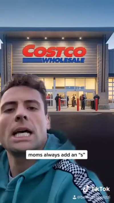Why do moms always pronounce store names like this?