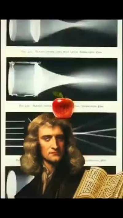 Manzana en la cabeza = reflexi&oacute;n