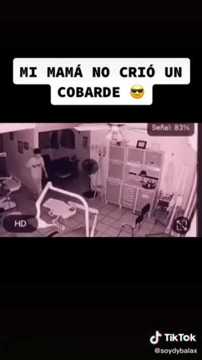 El sacado menos valiente