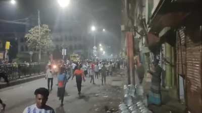 Madrugada en Bangladesh