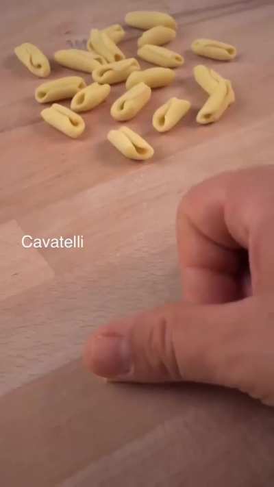Making 5 pasta shapes