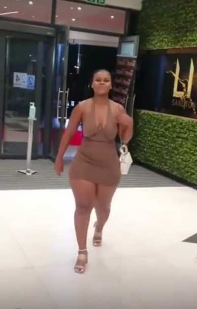 What an entrance