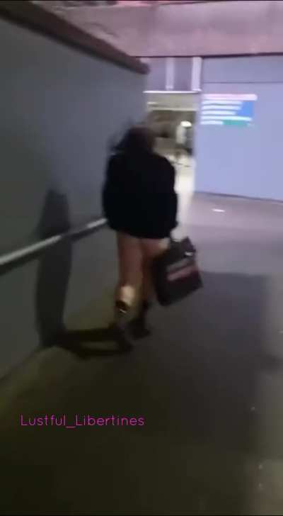 I love flashing strangers on my way home