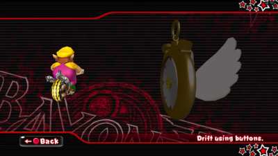 Bayonetta x Mario kart Wii