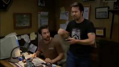 From my favorite show. It&rsquo;s always sunny in Philadelphia.