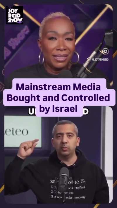 Mainstream News and Media Controlled by Israel
