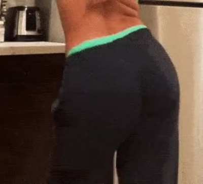 Shaking her ass