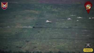 Ukraine uses FPV Drones to destroy Russian equipment including tanks with mine trawls and sheds during an offensive attempt (June 2024)