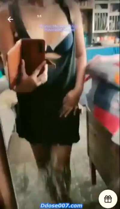#Full<wbr>NUDEW<wbr>ithFa<wbr>ce🥵De<wbr>epans<wbr>hi Verma 13Min+ Latest 121 Premium Standing infront of Mirror & Showing her Boobs & PUSSY after Huge Gifting!! Don't Miss🥵🔥