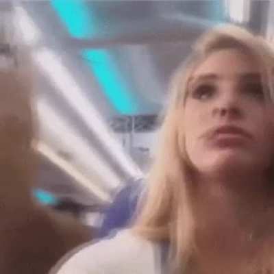 You'll never guess who was on the plane...