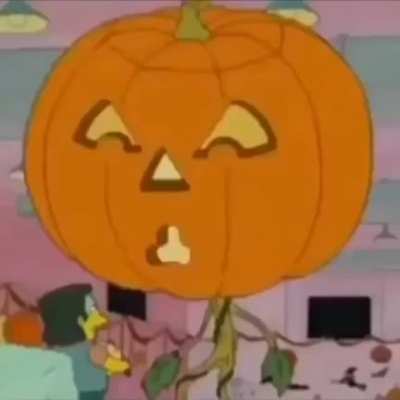 Simpson&rsquo;s pumpkin monster